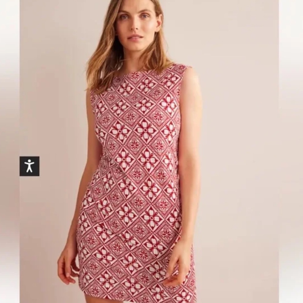 Boden Sleeveless Jersey Shift Dress